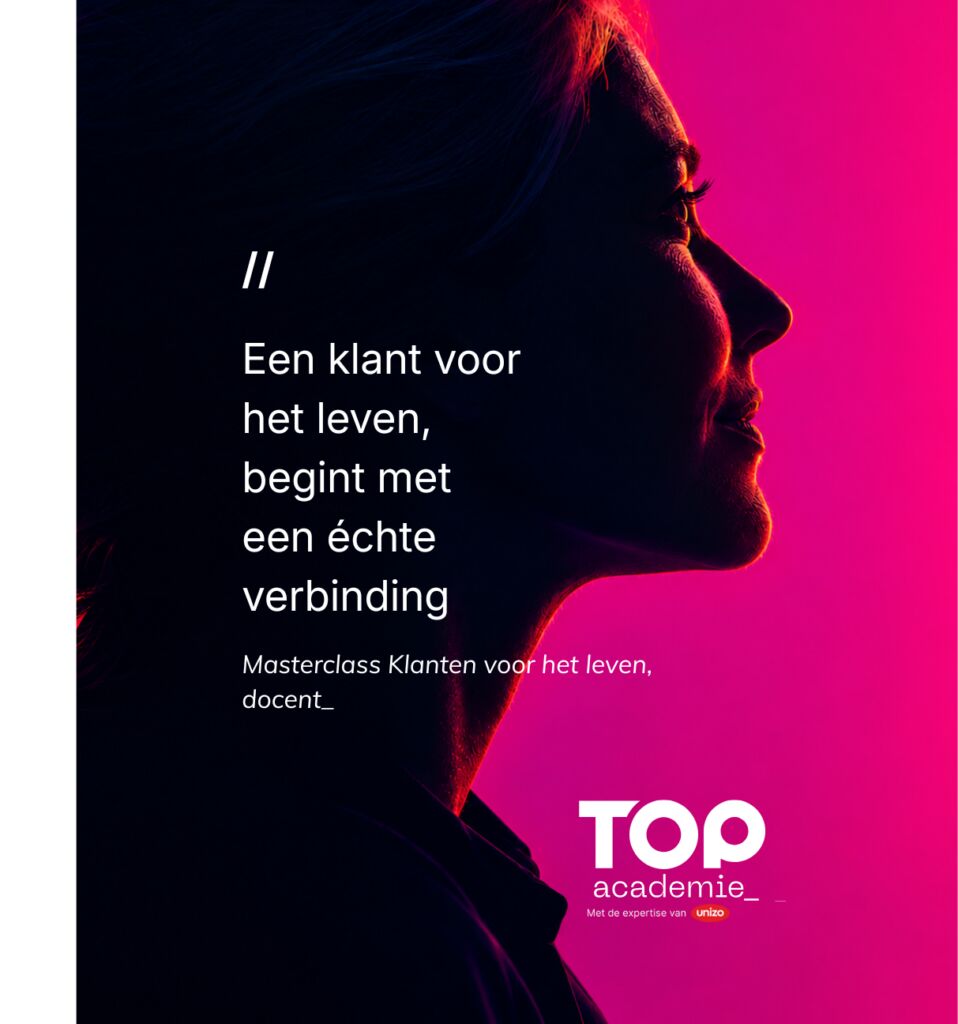 Een klant voor het leven begint met een échte verbinding